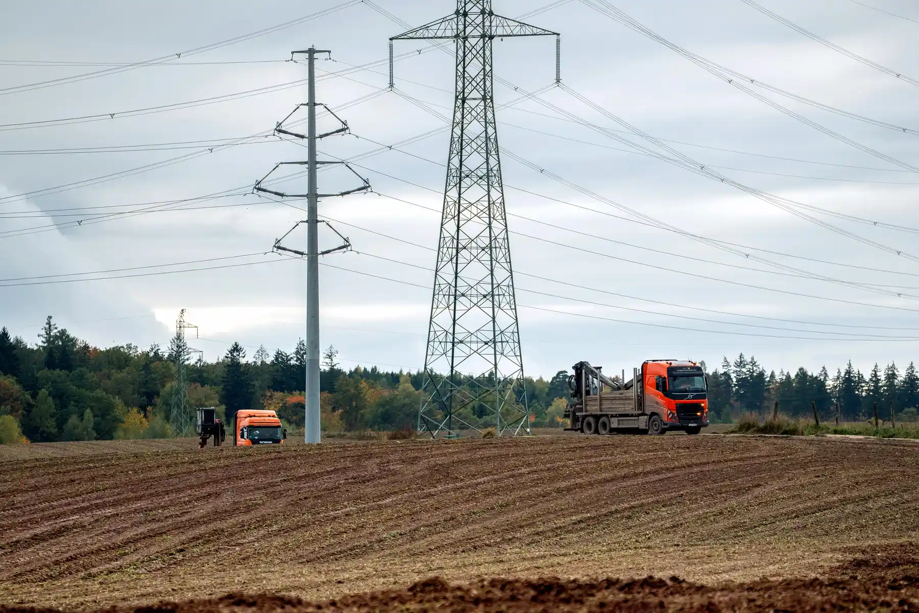 Dojazd do linii energetycznej