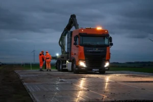 Dojazd do farmy wiatrowej Taczalin